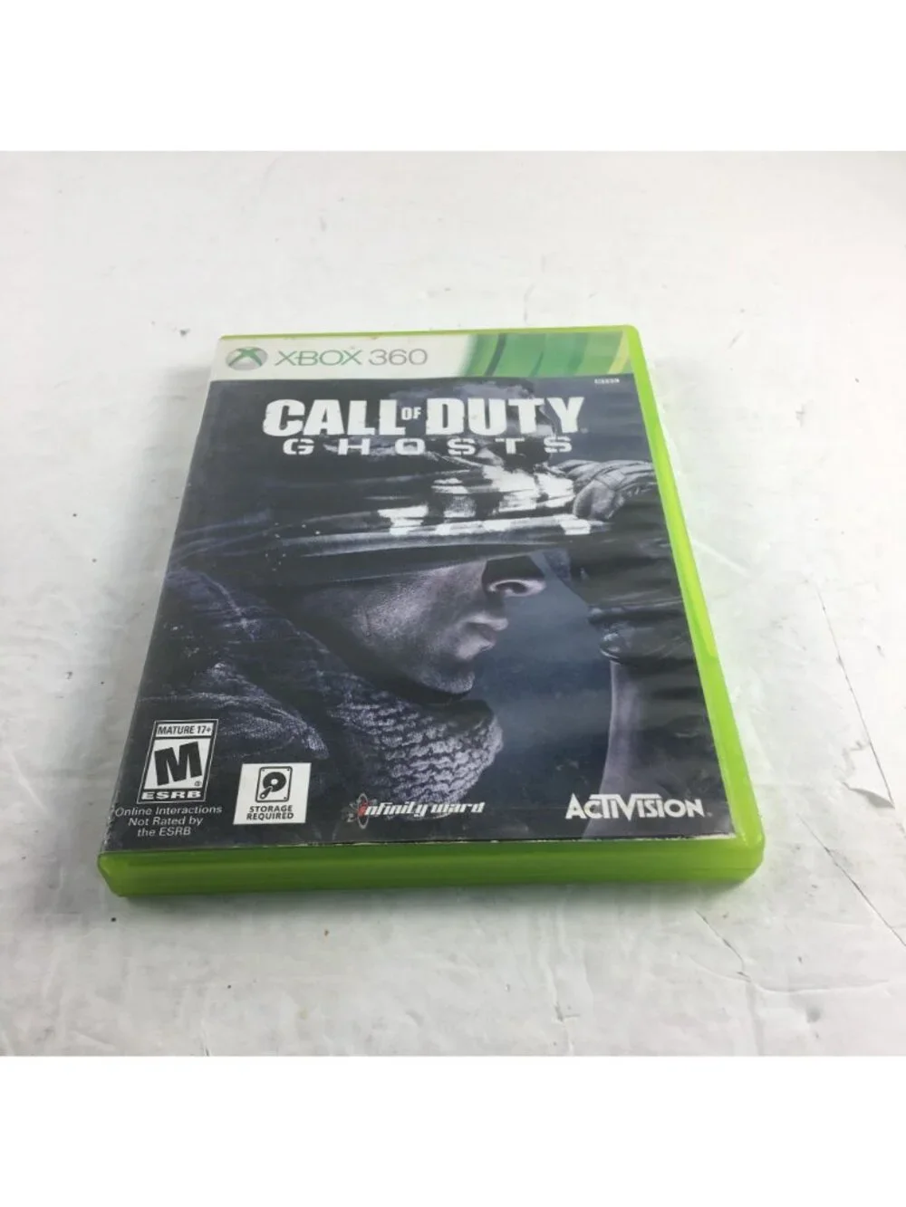 MICROSOFT XBOX 360 CALL OF DUTY GHOSTS NO MANUAL